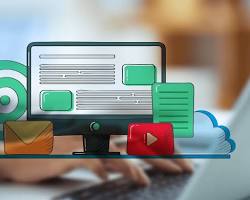 صورة إنشاء محتوى رقمي