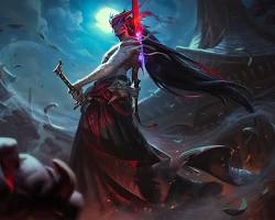 Obraz: Yone, postać League of Legends