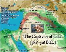 Image of Babylonian Captivity map