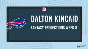 Dalton Kincaid Fantasy Week 8: Projections vs. Seahawks, Points and Stats, 
Start or Sit