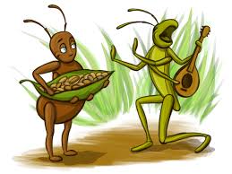 image of an ant and a grasshopper కోసం చిత్ర ఫలితం