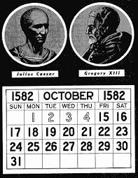 Image result for gregorian calendar vs julian calendar
