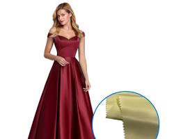تصویر Satin fabric dress