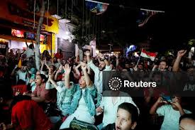 Licensable picture: FIFA World Cup 2026 - Round of 32 - Australia v Egypt - Fans gather in Cairo