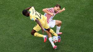 A ball belly and thumb suck: See Croatia player's baby celebration after World Cup goal