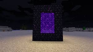 Resultado de imaxes para portal nether minecraft