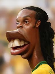 Resultado de imagen de RONALDINHO CARICATURAS