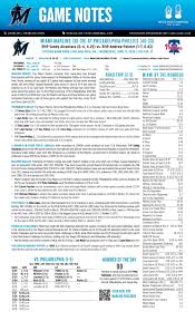 Miami Marlins game notes for June 17, 2026