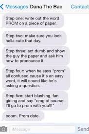 Prom Date on Pinterest | Prom Asking, Homecoming Proposal and Cute ... via Relatably.com