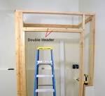 Closet door frame