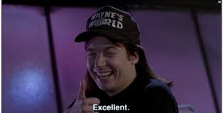 Image result for waynes world ending