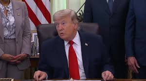Trump goes on morning Truth Social blitz using QAnon image to describe Iran deal