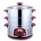 Stainless steel food steamer