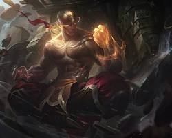 Obraz: Lee Sin, postać League of Legends
