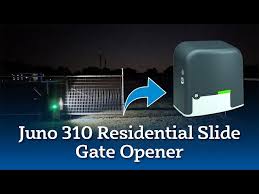 Nice Apollo Juno 310 Residential Slide Gate Opener Demo ...