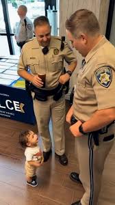 MY SON BECAME BEST FRIENDS WITH TWO POLICE OFFICERS WHILE I WAS JUST WAITING TO GET CASH FROM THE ATM We only stopped by the bank for five minutes. Five. I told