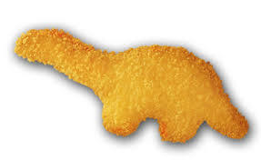 Image result for picture of dinosaur chicken nuggets and sparkling water
