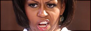 Image result for obama wife angry