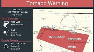 Tornado warning issued for some Florida communities