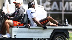Sources: Browns lose DE Wright (Achilles) for season, add Barnett