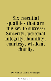 Quote about success - Six essential qualities that are the key to.. via Relatably.com