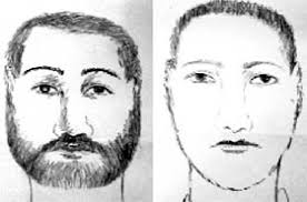 The two sketches of the suspects, involved in crimes at Rishi Nagar, released by the police. - ldh4