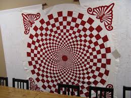 Résultat de recherche d'images pour "red and white quilts"
