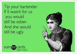 Tip your bartender | bar etiquette | Pinterest | Bartenders ... via Relatably.com