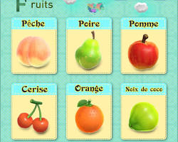 Image de Fruit de poire animal crossing