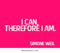 Create image quotes about motivational - I can, therefore i am. via Relatably.com