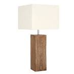 Wooden table lamp