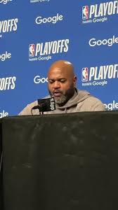 Detroit Pistons coach J.B Bickerstaff talks before Game 7 against Cavs