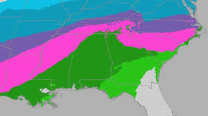 Wintry Mix To Impact Millions Across Southeast This Weekend