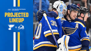 Avalanche and Blues Face Off in Final Games of the Season