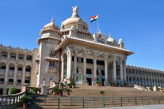 Bengaluru’s Vidhana Soudha, which is the seat of the Karnataka State Legislature is valued at approximately over Rs 3,900 crores