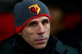 <b>Gianfranco Zola</b> Manager of Watford looks on ahead of the npower. - 159717874-gianfranco-zola-manager-of-watford-looks-on-gettyimages