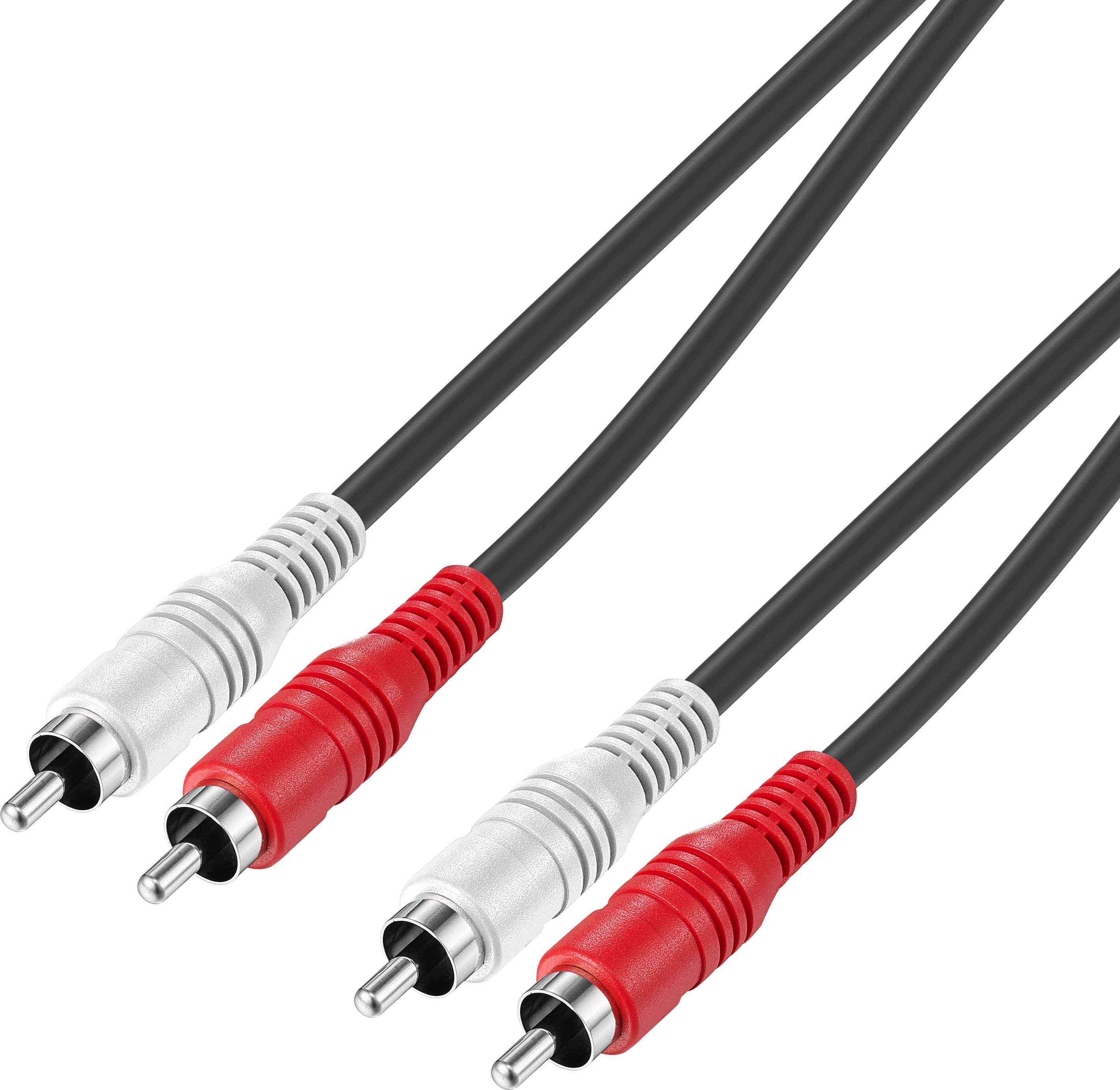 Best Buy essentials 6' Stereo Audio RCA Cable