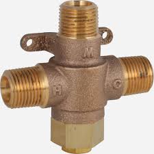 1/2" NPT Connections Thermostatic Lavatory Tempering Valve ...