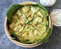 Image of Amok Cambodian fish curry
