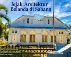 arsitektur belanda peninggalan kolonial di sabang pulau weh, buatan AI