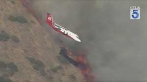 Hawk Fire Burns Near Acton, Threatening Structures