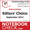 Story image for Netbook Lenovo E135 from Notebookcheck