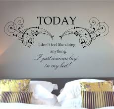 wall decals | ... Mars Lazy Song Quote Wall Art Sticker Decal ... via Relatably.com