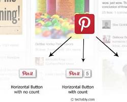 Pinterest board link button