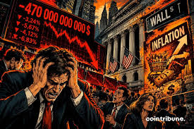 Wall Street se desploma ante la inflación borrados 470 mil millones $