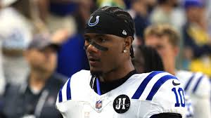 Adonai Mitchell loses touchdown from fumbled celebration