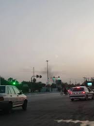 دود ناشی از آتش انفجار در اهواز