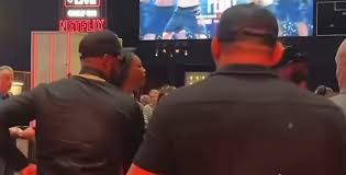 Claressa Shields, Alycia Baumgardner Clash at Ronda Rousey Fight in Inglewood