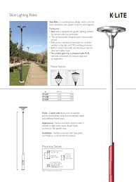 Slice Lighting Poles for Garden Use | PDF | Mechanical ...