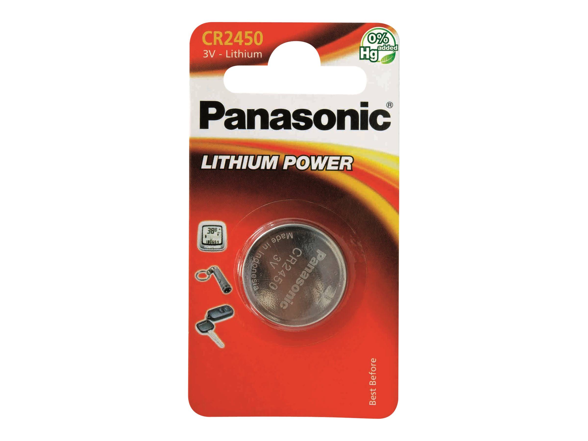 Battery Panasonic Lithium Cr2450